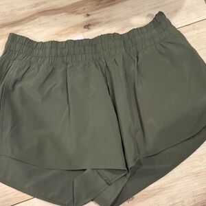 Old Navy Olive Green Athletic Shorts